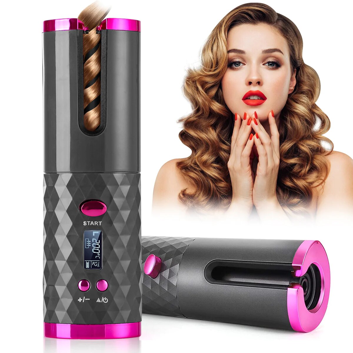 Rizador de Pelo Automático WavyLuxe