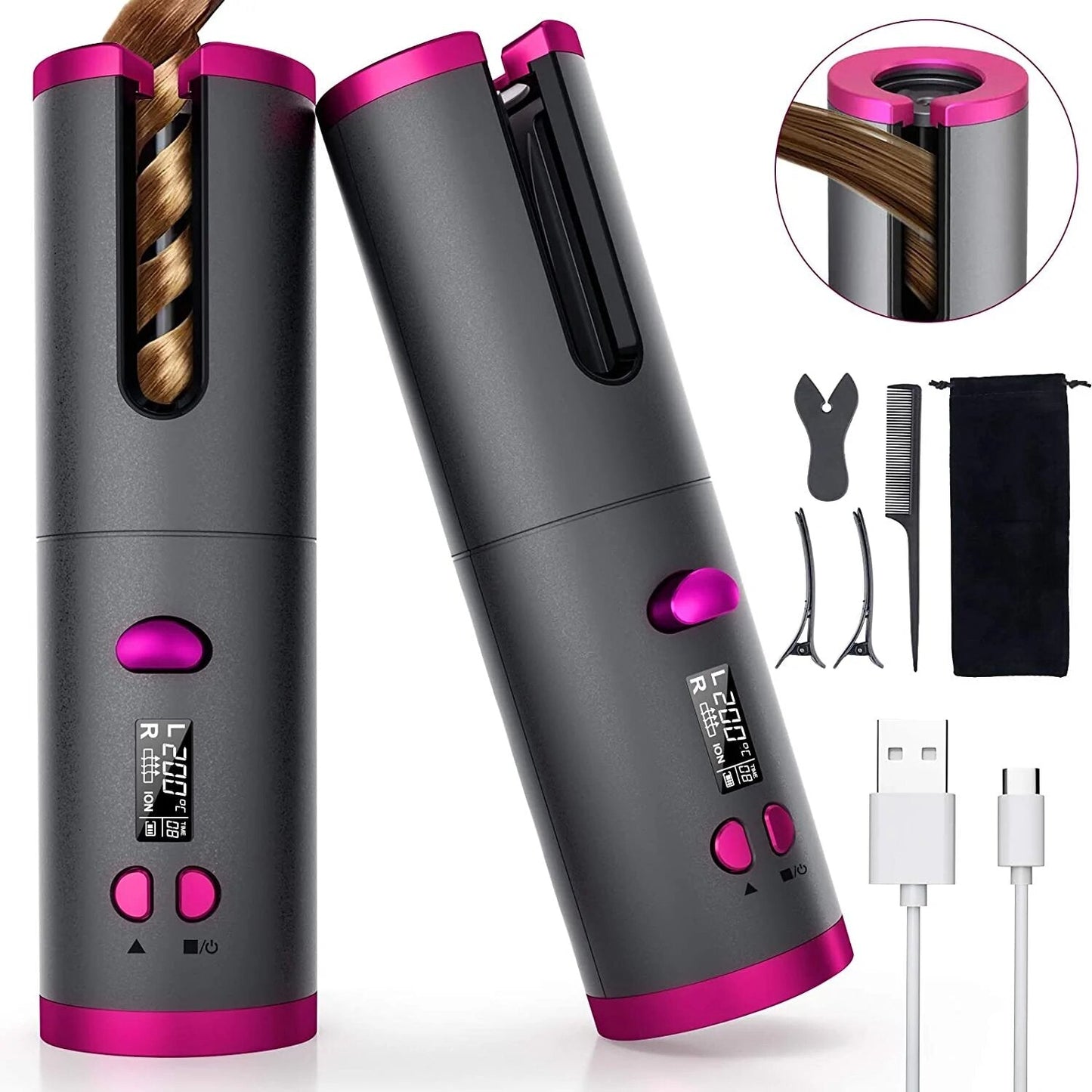 Rizador de Pelo Automático WavyLuxe
