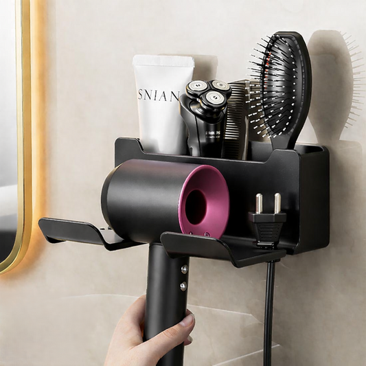 Soporte para secador de pelo profesional con cabezales imantados WavyLuxe